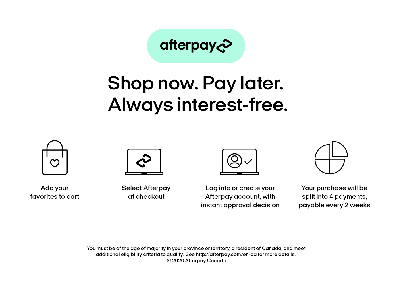 Afterpay shop now