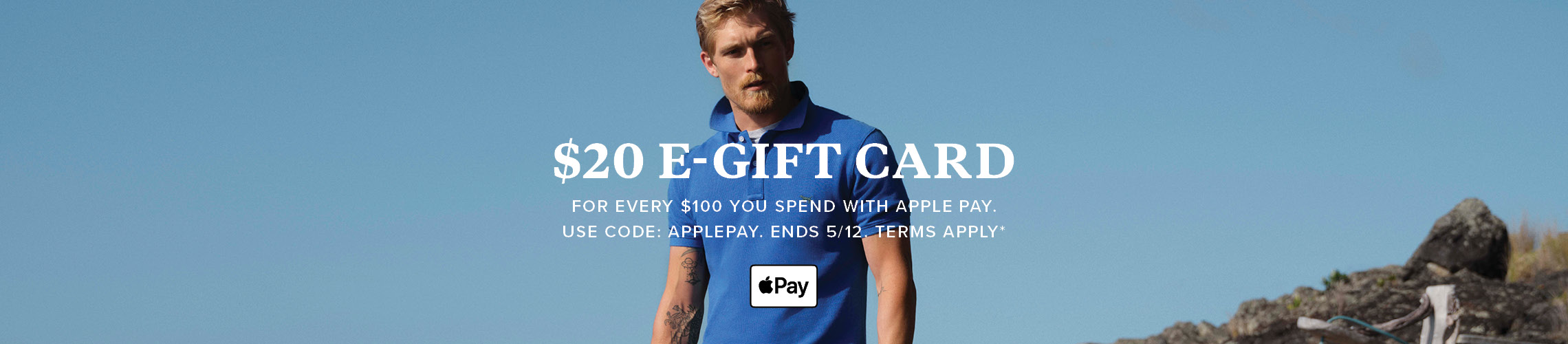 Apple Pay Promotion Banner