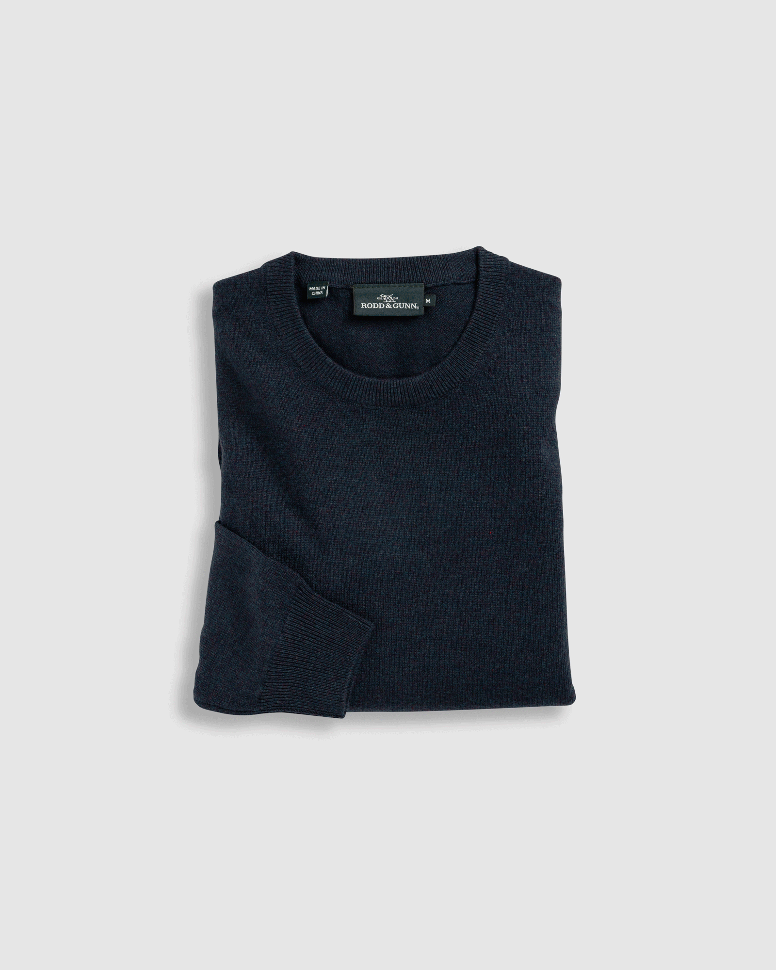 Auswahl an Kaschmir-Sweatshirts von Rodd & Gunn.