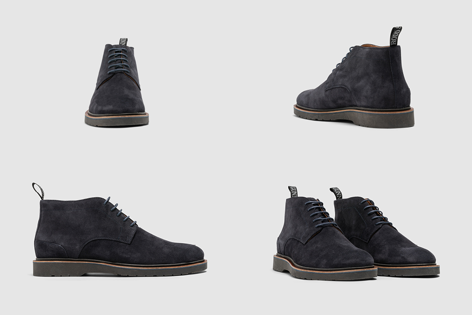 Rodd & Gunn's black suede Belmont Desert Boot.