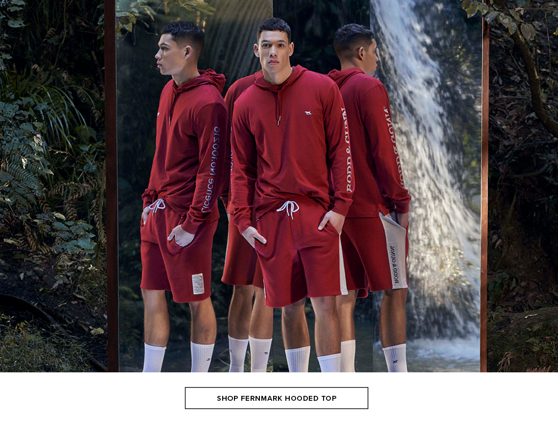 FernMark Hooded Top