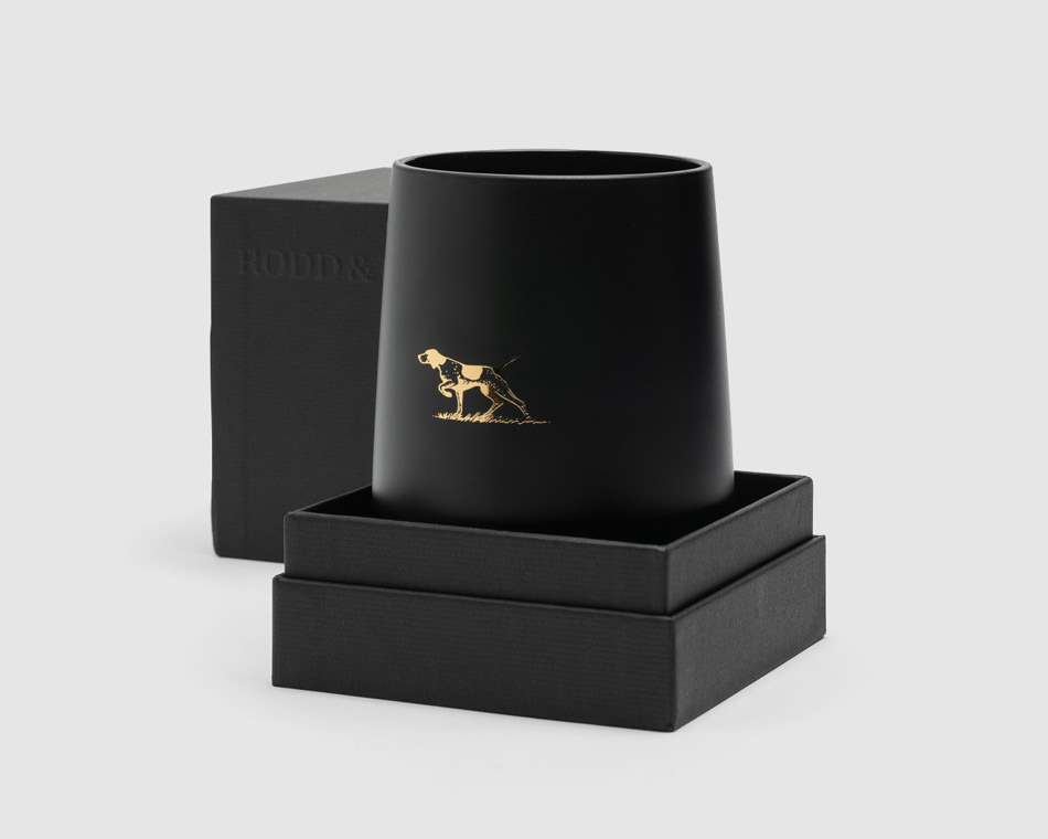 Rodd & Gunn black candle