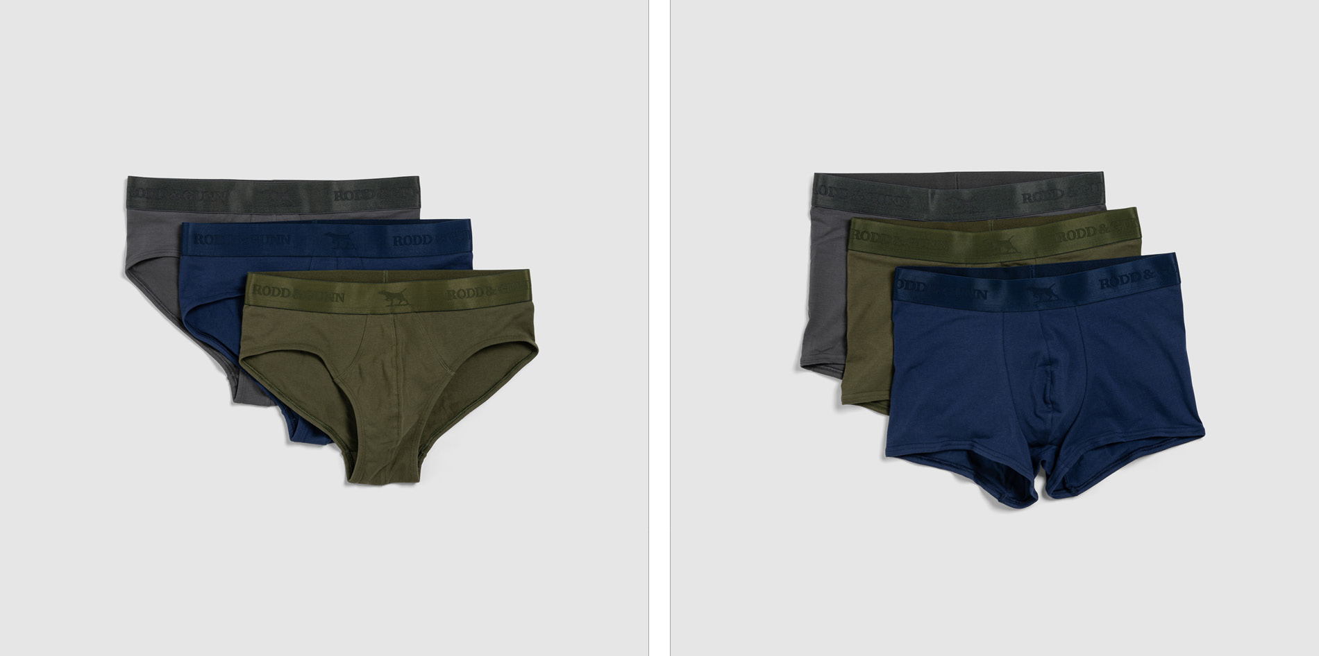 Rodd & Gunn men's briefs and trunks in multicolour.