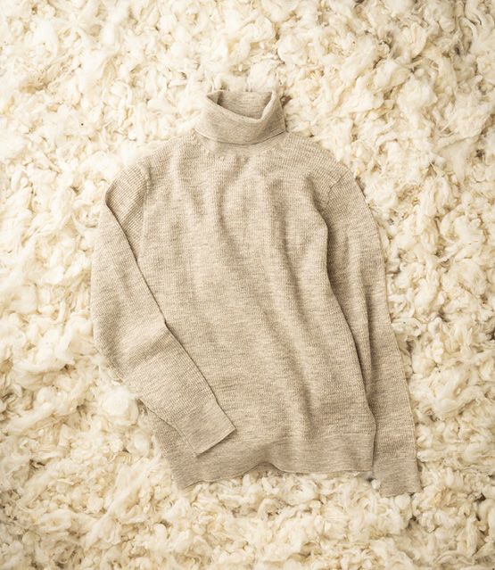 Rodd & Gunn's wool close-up.