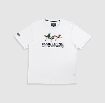 Rodd & Gunn white men's t-shirt.