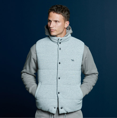 Padded Pique Vest