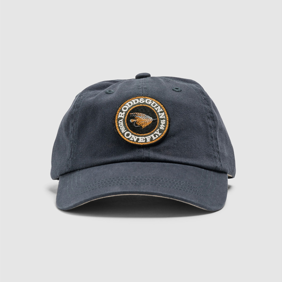 Rodd & Gunn men's cap with One Fly logo.