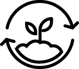 Organically Composted Waste Organically Composted Waste Icon