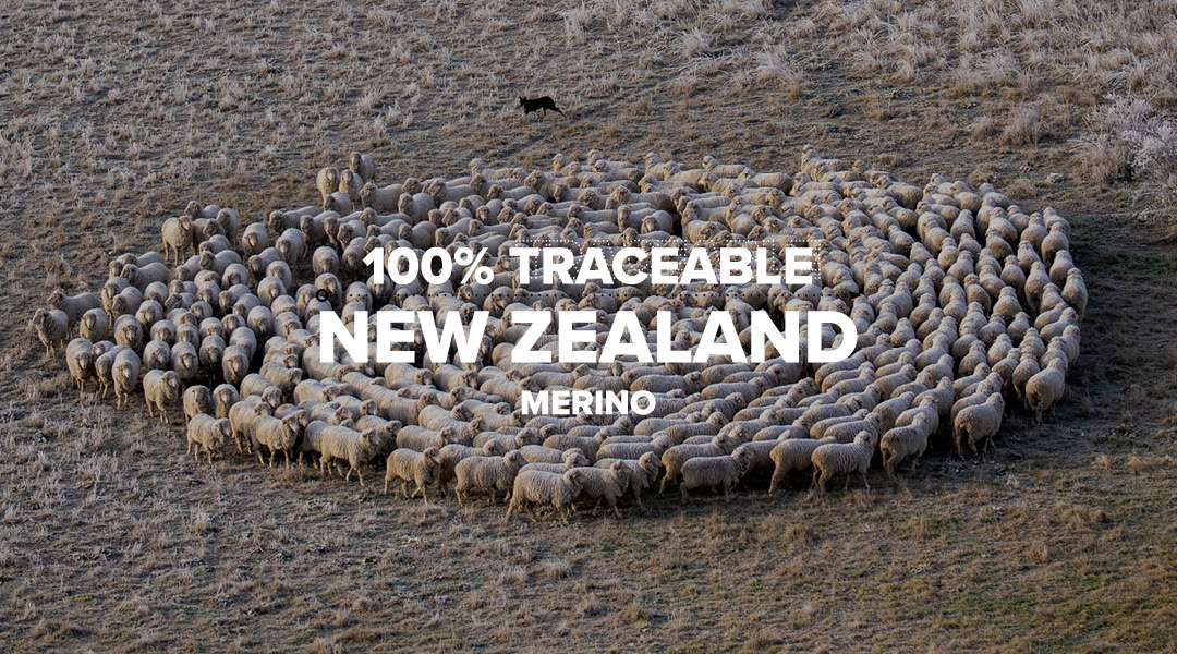 100% Traceable New Zealand Merino