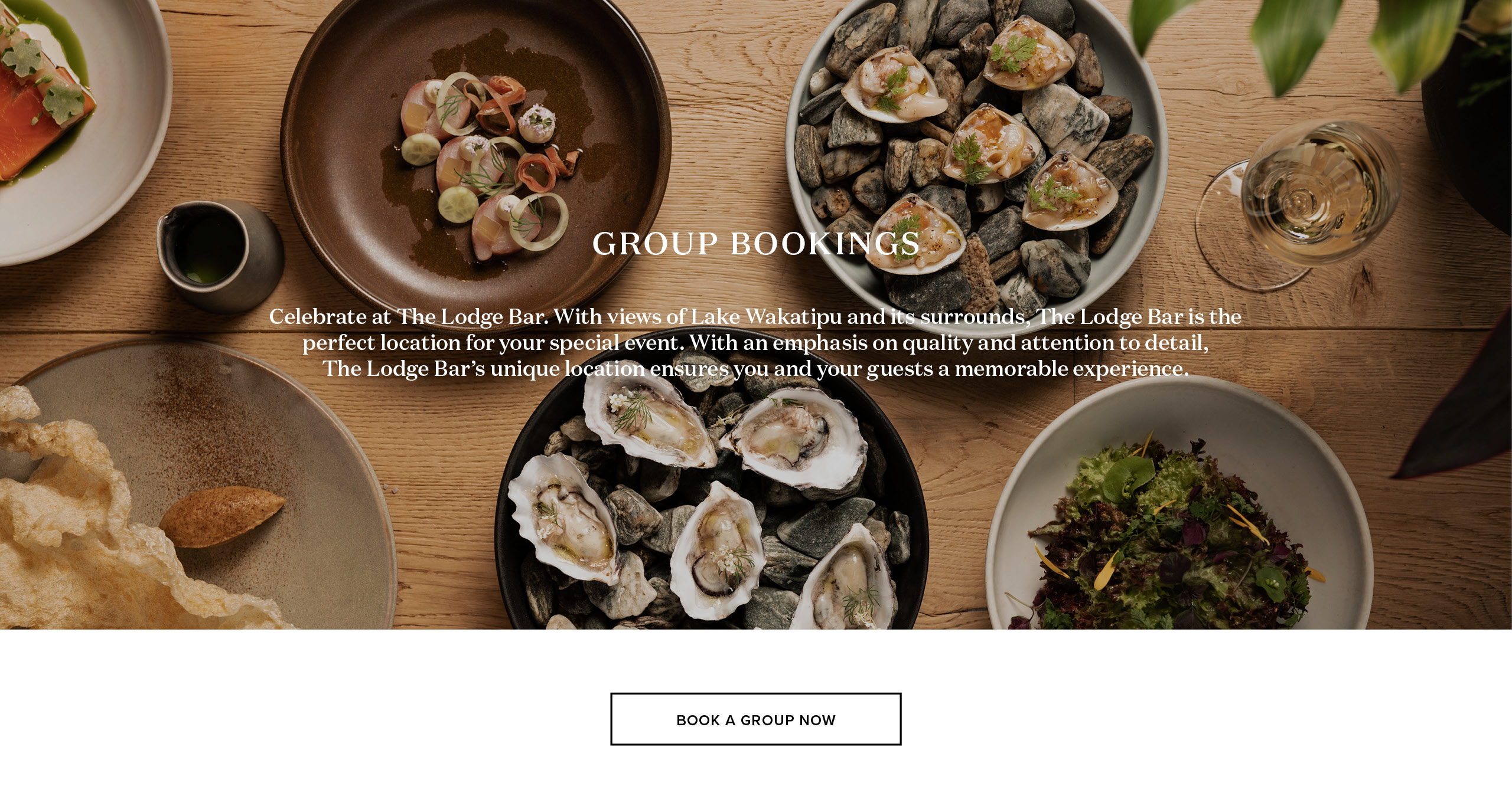 Group Bookings - Book Now