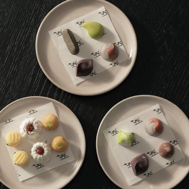 A visually appealing plate of food, styled with attention to detail and color contrast.